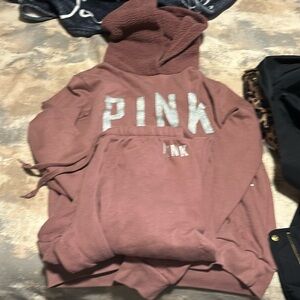 Victoria secret pink hoodie set